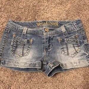 Jean shorts